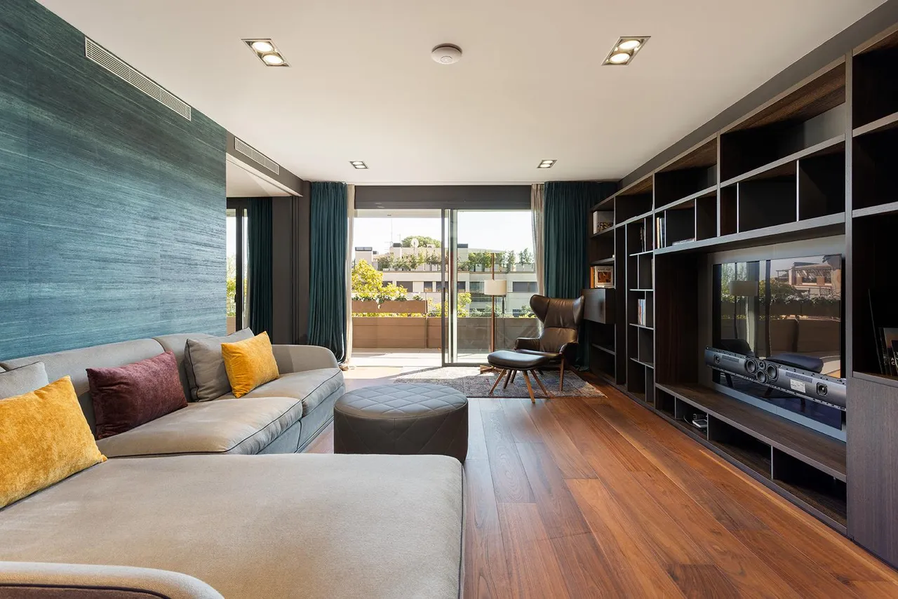 living - 115m² apartment with 26m² terrace for sale in Pedralbes - gallery - 8