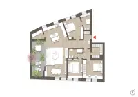 living - Roma 125 - Living - Dils - Plan d'étage thumbnail - 1