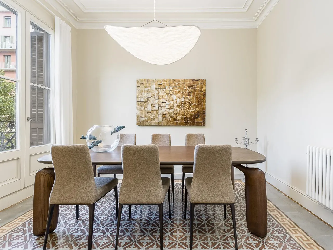 living - 189m² apartment with 7m² terrace for sale in Eixample Right - gallery - 6