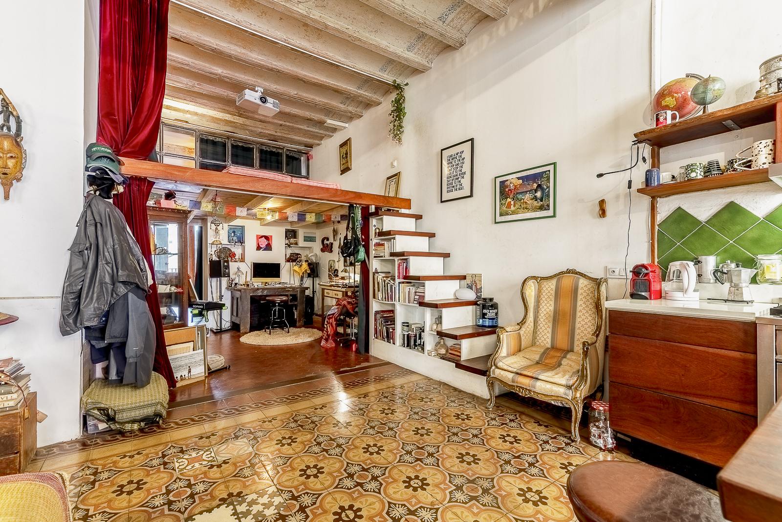 living - 157m² apartment with 76m² terrace for sale in El Raval - gallery thumbnail - 10