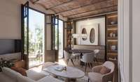 living - 71m² apartment with 10m² terrace for sale in Sagrada Família - gallery thumbnail - 3