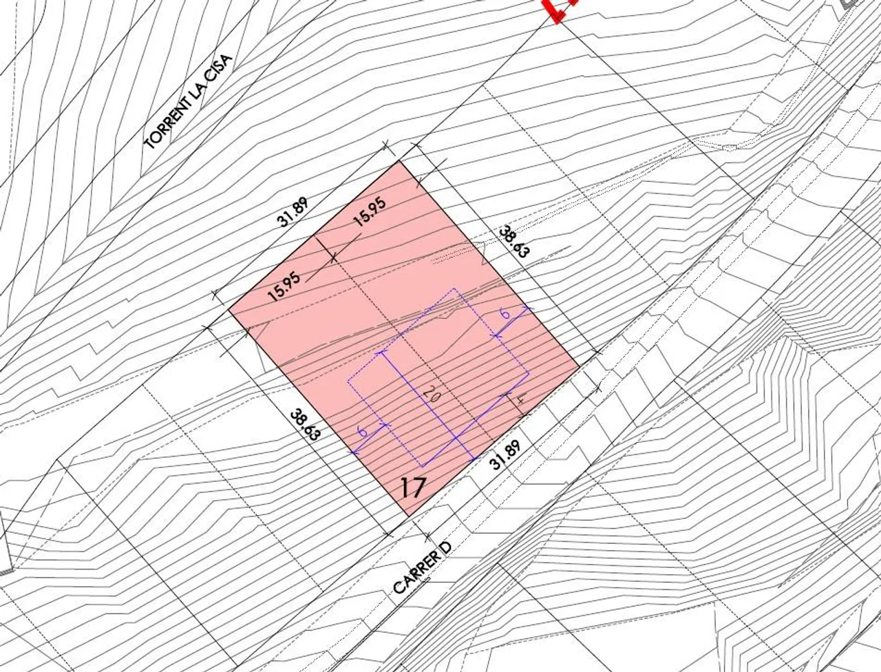 living - 1,232m² plot for sale in Premià de Dalt, Barcelona - Floor Plan - 1