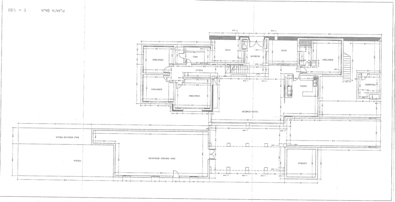 living - 556m² house / villa for sale in San Juan, Balearic Islands - Floor Plan - 2