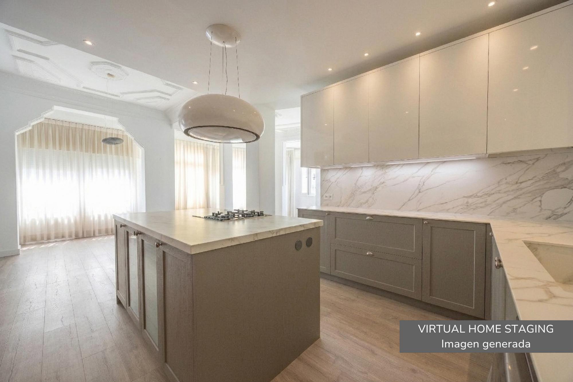 living - 139m² apartment for sale in Gran Vía, Valencia - gallery thumbnail - 4