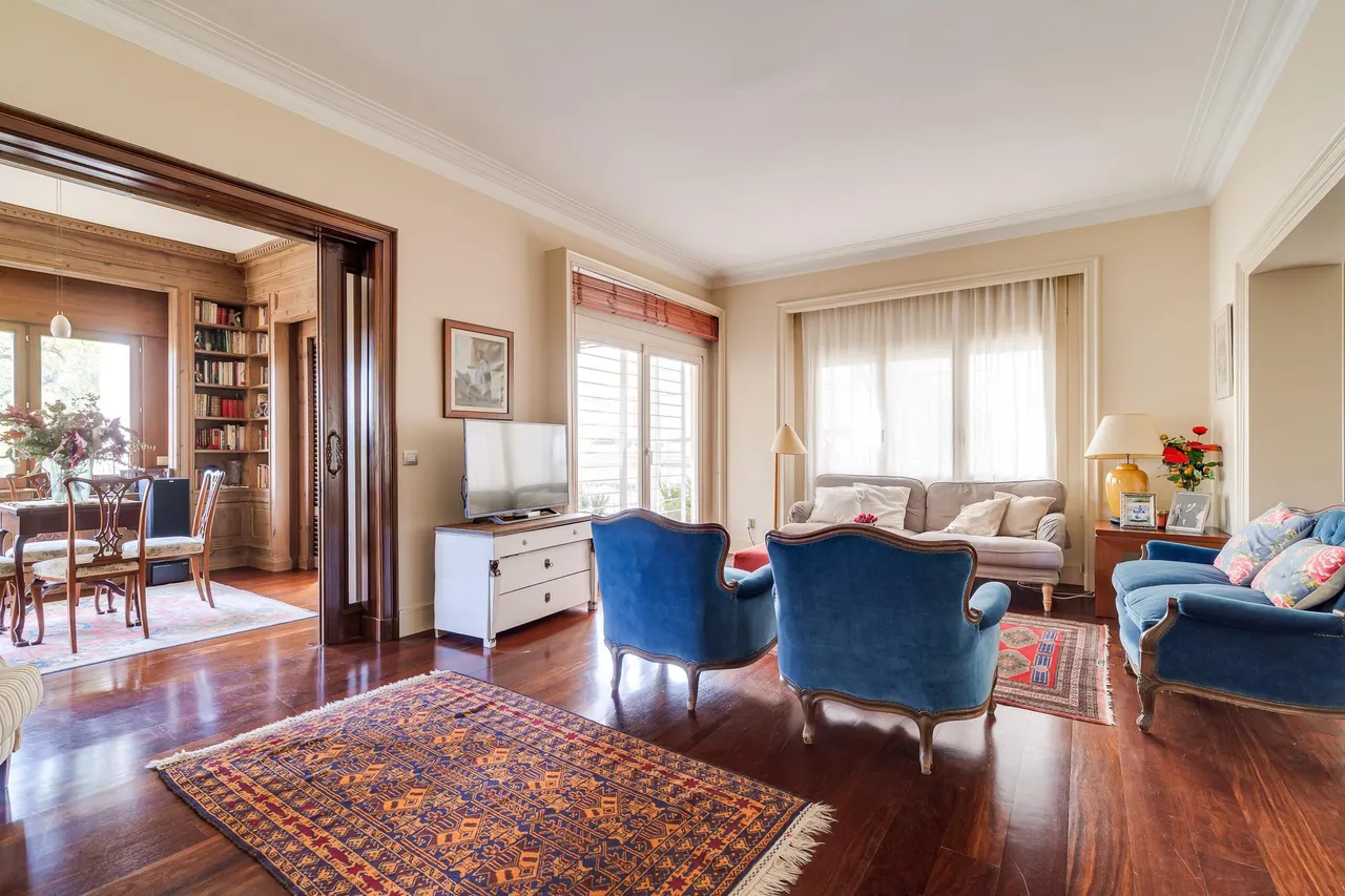 living - Piso de 392m² con 33m² terraza en venta en Sant Gervasi - Galvany - gallery - 8