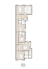 living - 170m² apartment for sale in Ibiza, Madrid - Floor Plan thumbnail - 1