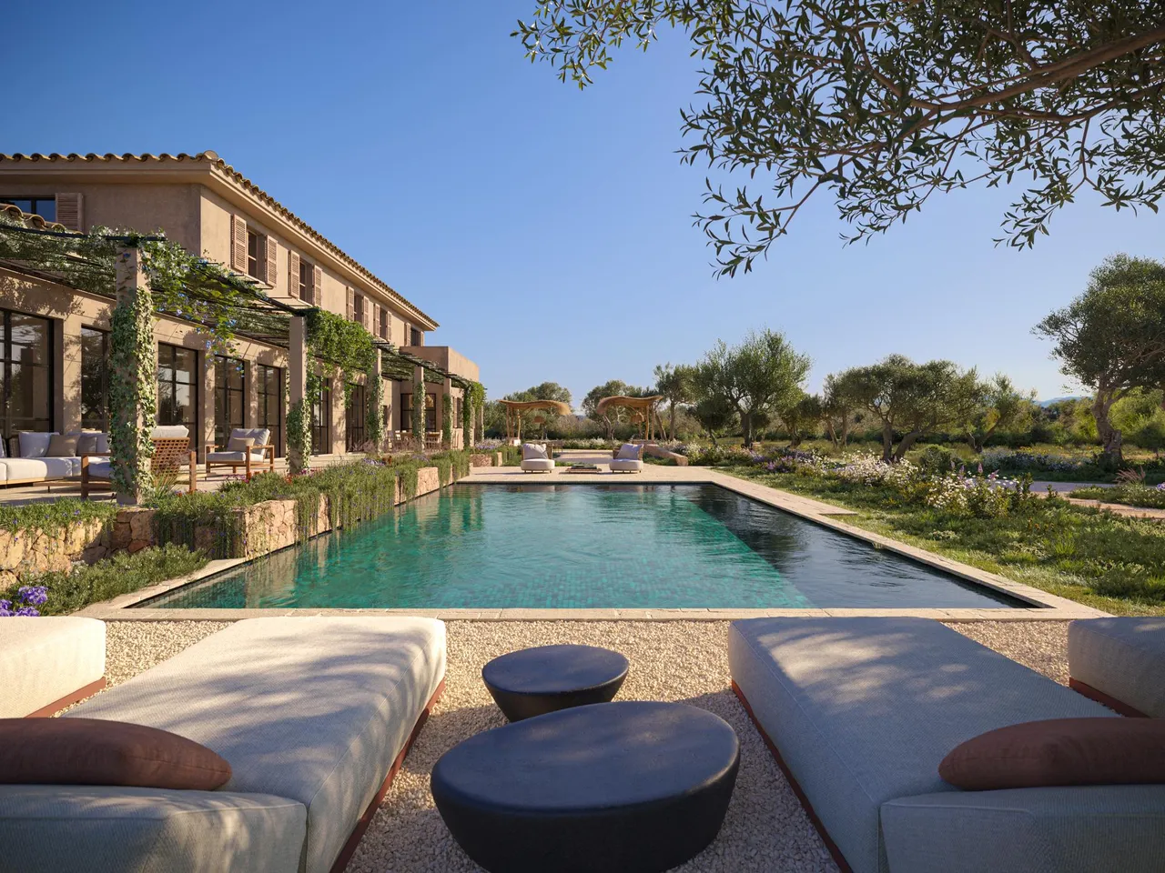 living - Casa rural de 597m² en venta en Santa Maria del Cami - gallery - 2