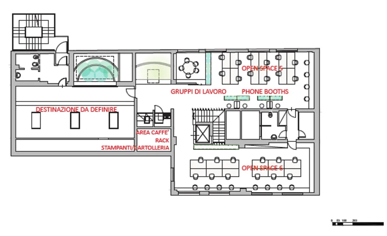 office - Decemviri 20 - Office - Dils - Plano del piso - 3