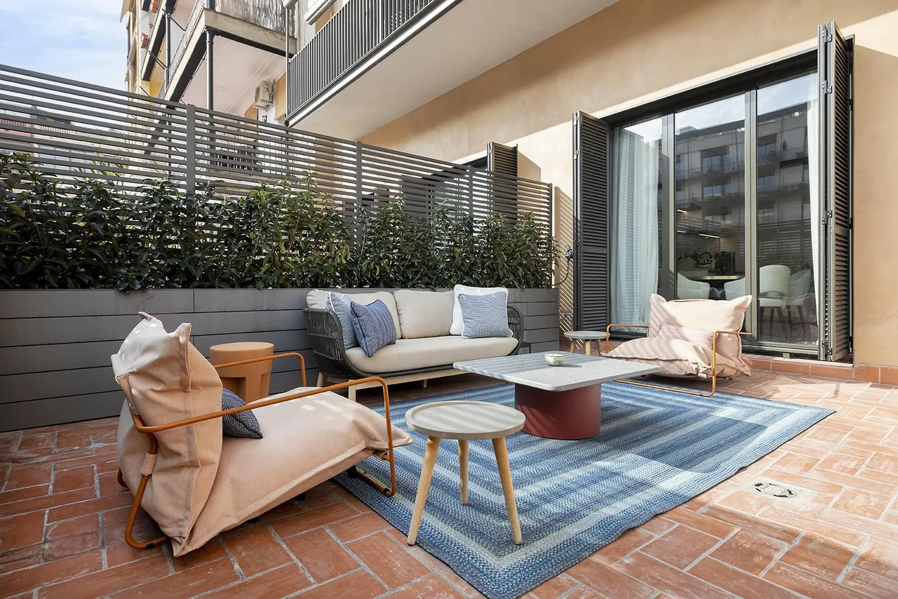 living - 80m² apartment with 48m² terrace for rent in Eixample Right - gallery - 7