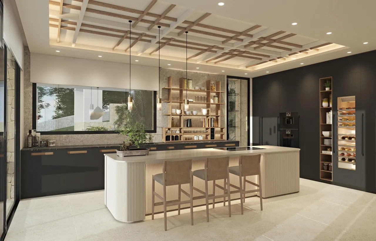living - Contemporary 4 and 5-bedroom villas set on generous plots with private pools, surrounded by nature, just minutes from Ibiza Town - gallery - 8
