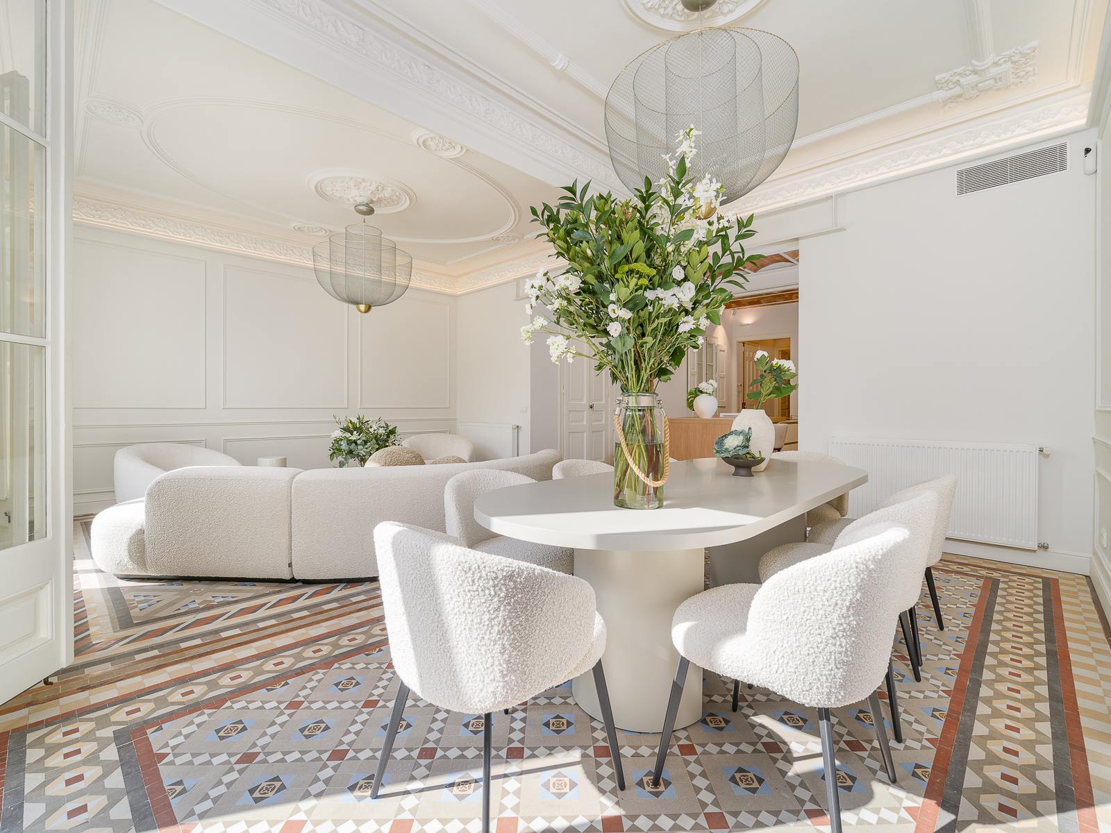 living - Piso de 215m² en venta en Gràcia, Barcelona - gallery - 7