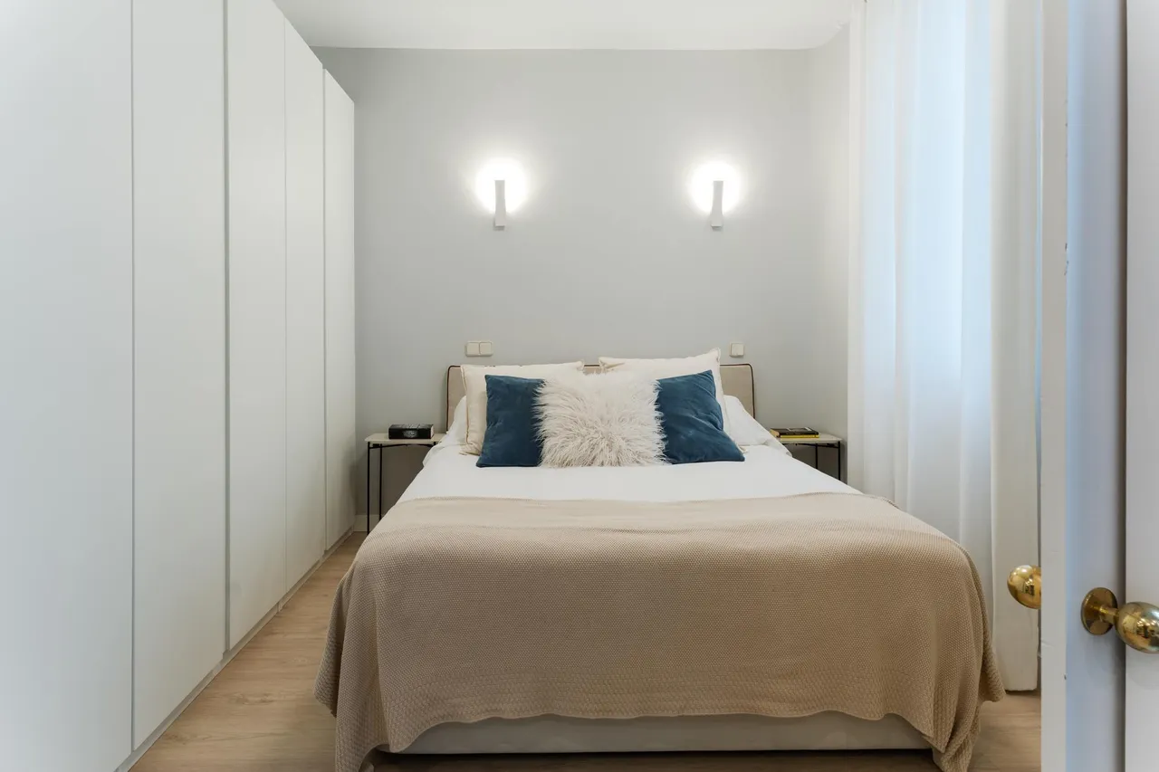 living - Piso de 53m² en alquiler en Castellana, Madrid - gallery - 6