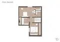 living - Carlo D'Adda 9A - Living - Dils - Verdiepingsplan thumbnail - 3
