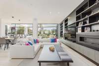 living - Ático de 240m² con 108m² terraza en venta en Les Corts - gallery thumbnail - 4