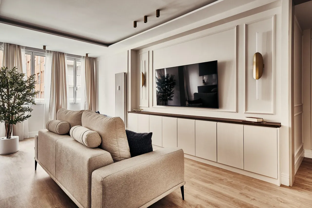 living - 115m² apartment for sale in Lista, Madrid - gallery - 2