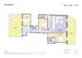 living - Ático de 120m² con 54m² terraza en venta en El Born - Plano del piso thumbnail - 1