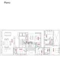 living - Piso de 289m² con 6m² terraza en venta en Gran Vía - Plano del piso thumbnail - 1