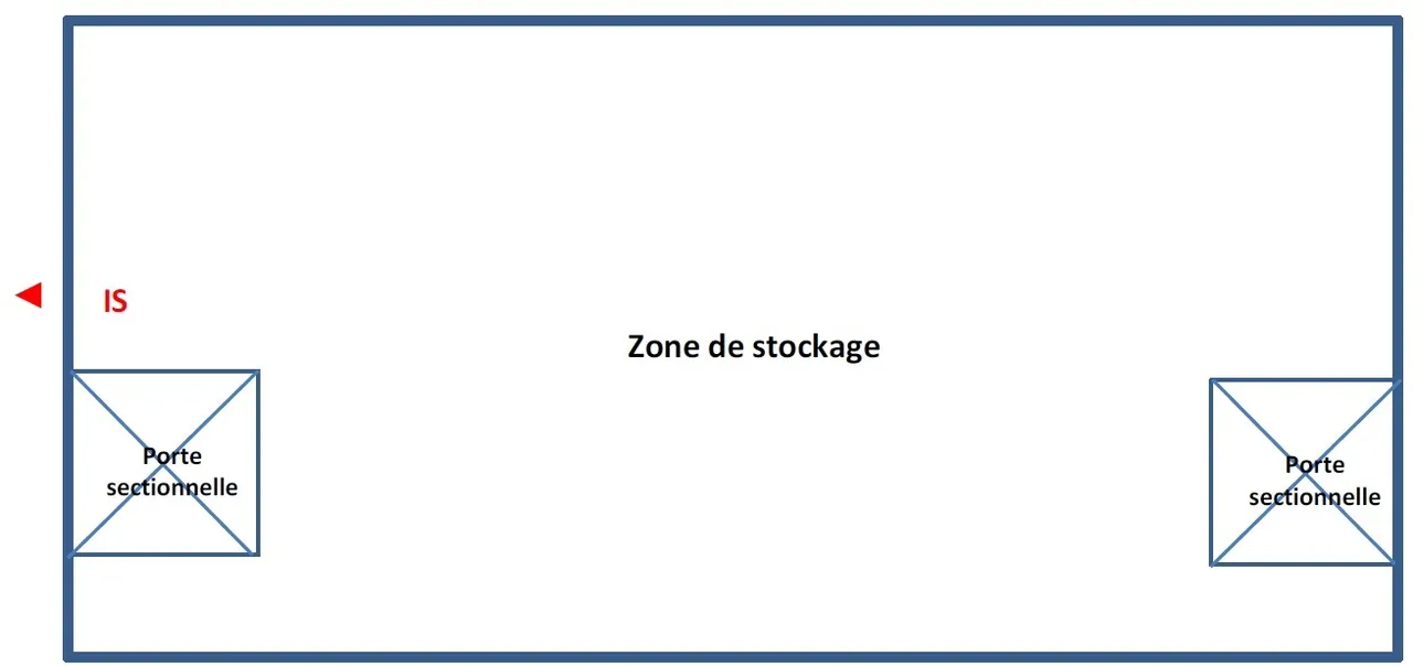 logistics - Activity Facility For Rent - Floor Plan - 1