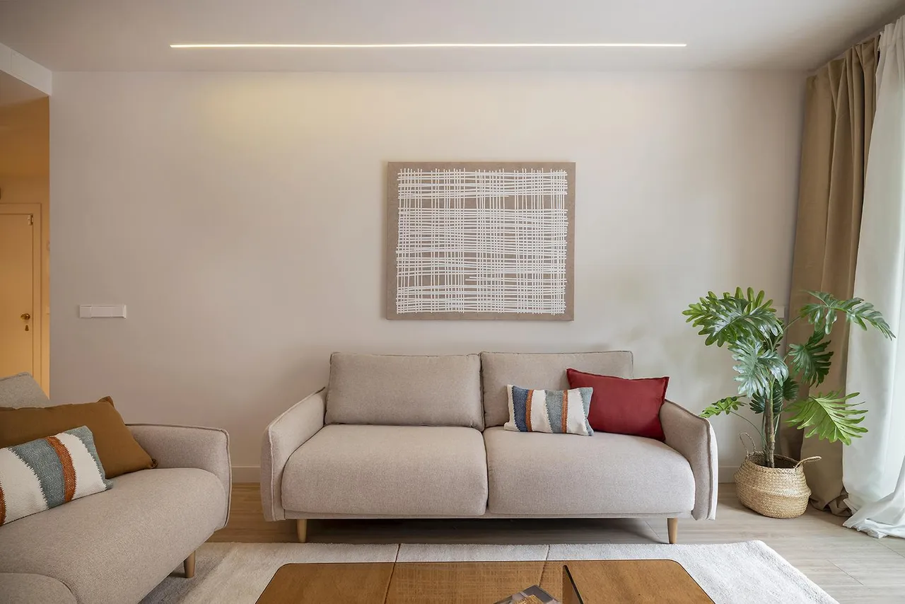 living - Piso de 161m² con 115m² terraza en venta en Sant Gervasi - Galvany - gallery - 9