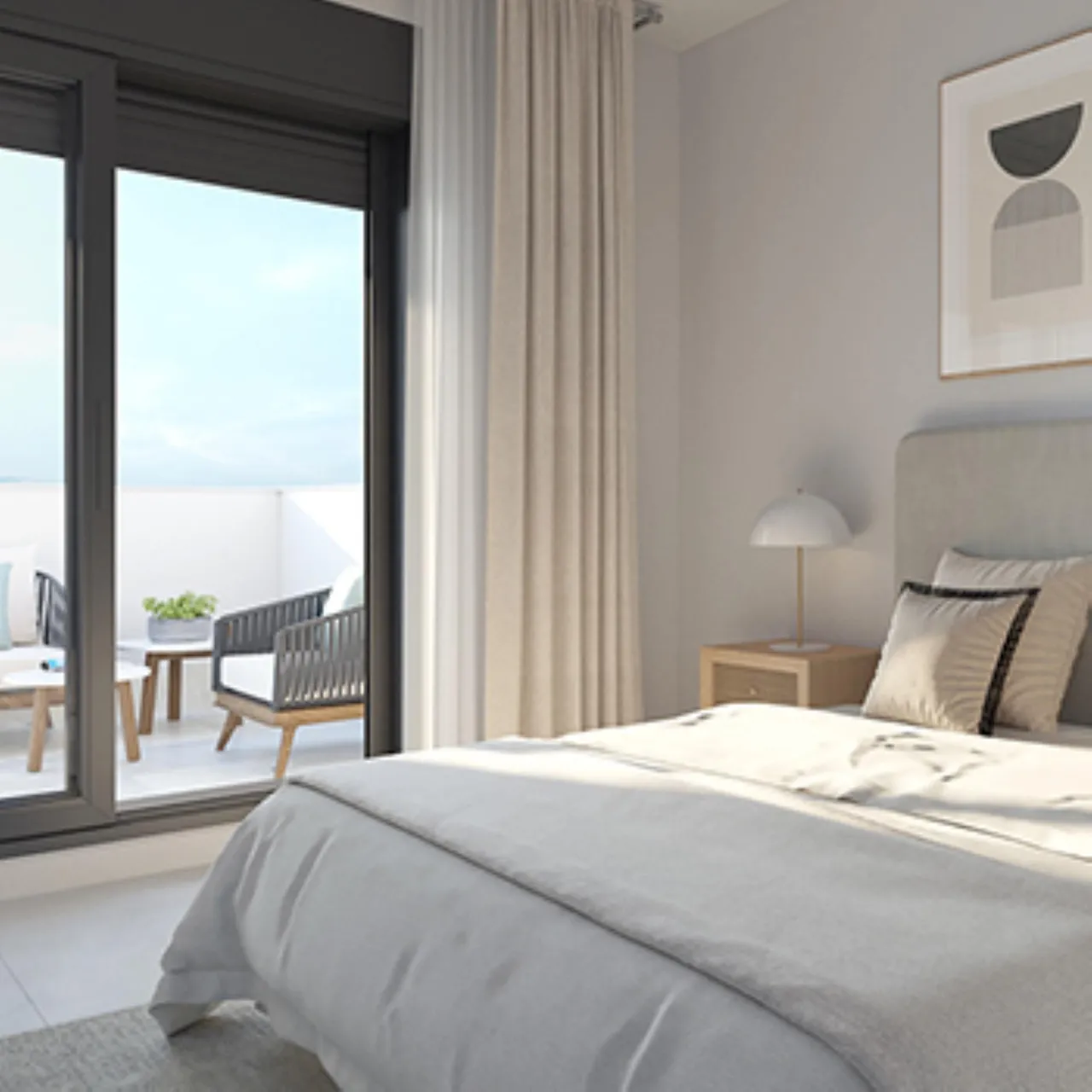 living - MiddelViewsIII Pisos, Mijas, Costa del Sol - gallery - 10