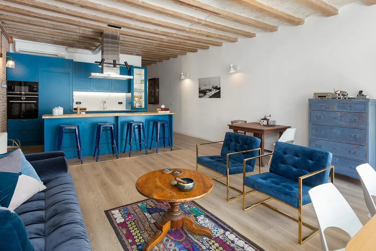 living - Piso de 189 m² con 70 m² de terraza en venta en El Raval - gallery - 3