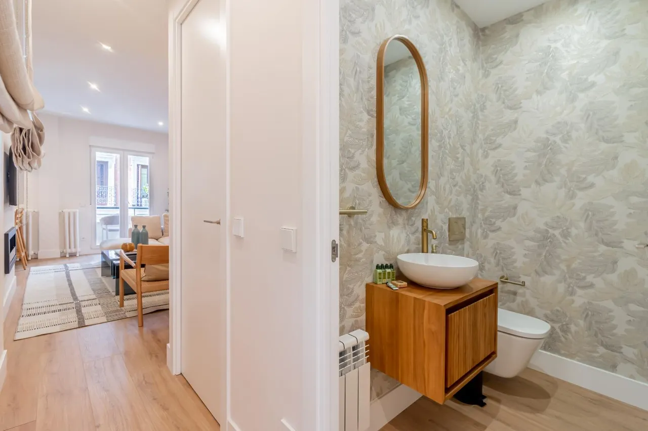 living - Piso de 100m² en alquiler en Castellana, Madrid - gallery - 4