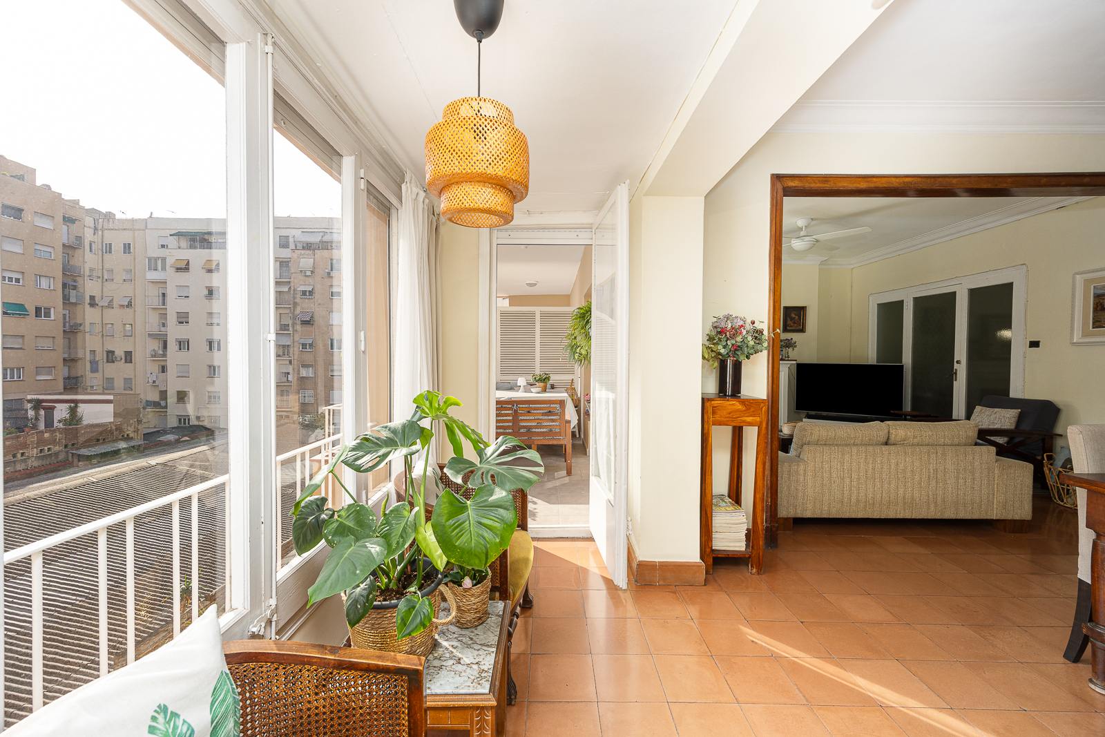 living - 161m² apartment with 17m² terrace for sale in Eixample Left - gallery thumbnail - 6