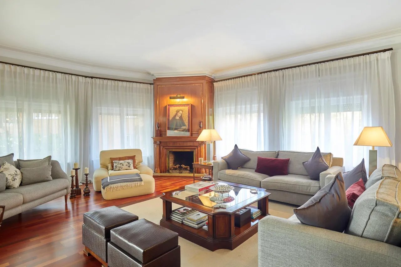 living - Piso de 453m² con 31m² terraza en venta en Sarrià - gallery - 2