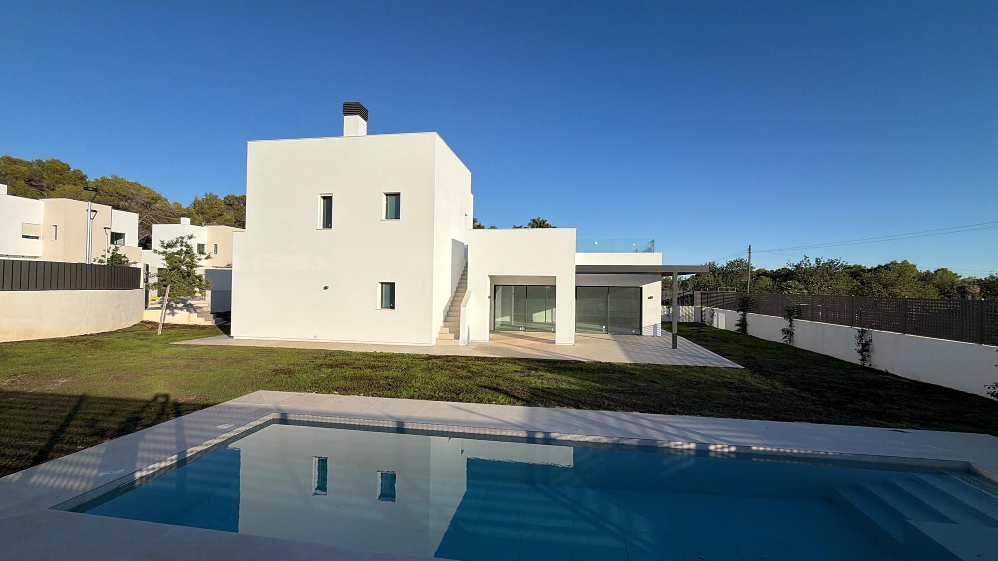 living - Turnkey Contemporary Villas Near Cala Llenya - gallery thumbnail - 7