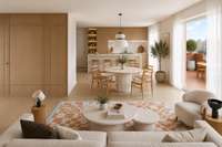 living - 172m² apartment with 30m² terrace for sale in Fuente del Berro - gallery thumbnail - 6