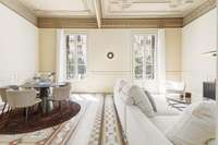 living - 204m² apartment with 9m² terrace for sale in Eixample Right - gallery thumbnail - 1