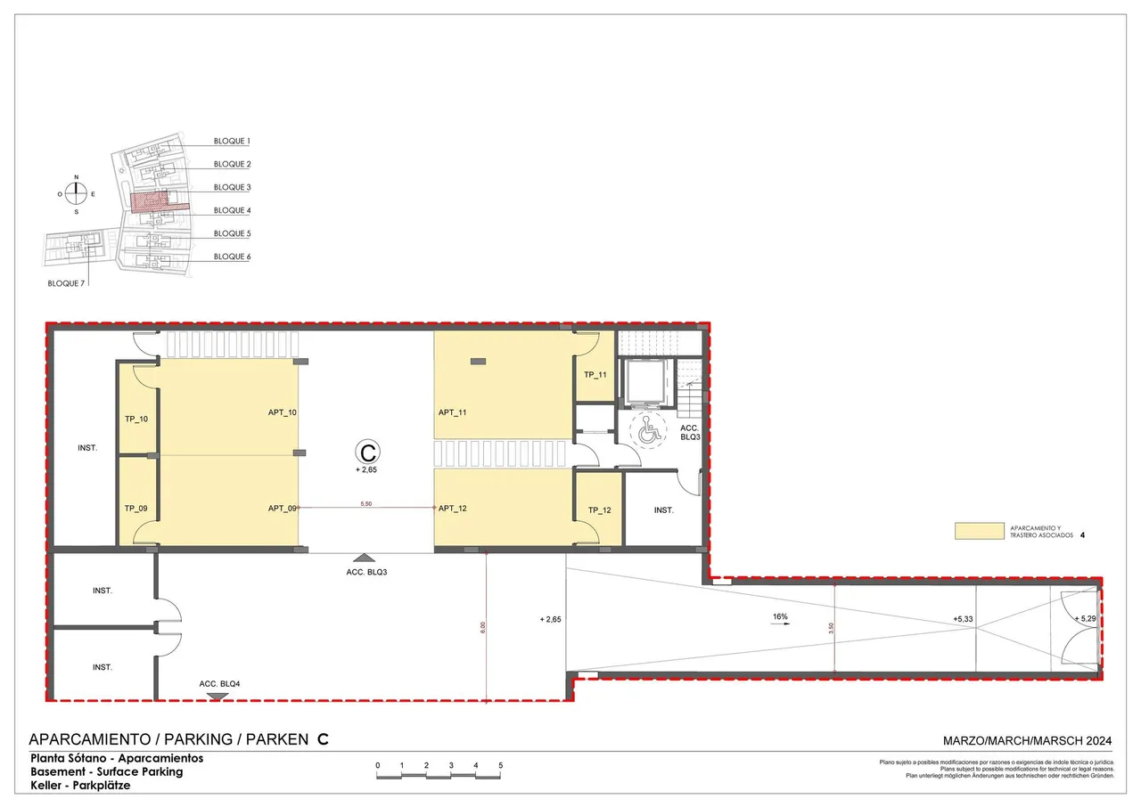 living - Apartments in Colonia de San Jordi - Floor Plan - 3