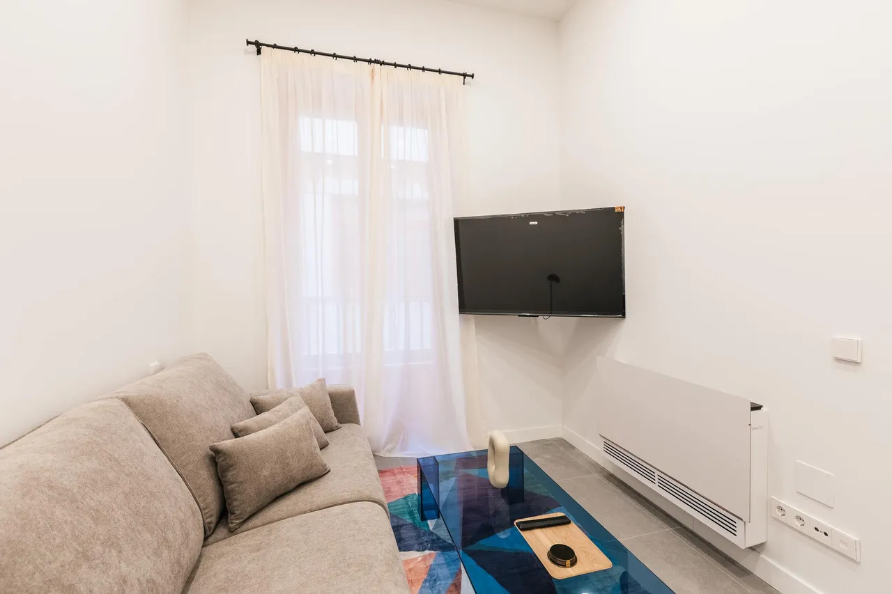 living - Piso de 120m² en alquiler en La Latina, Madrid - gallery - 5