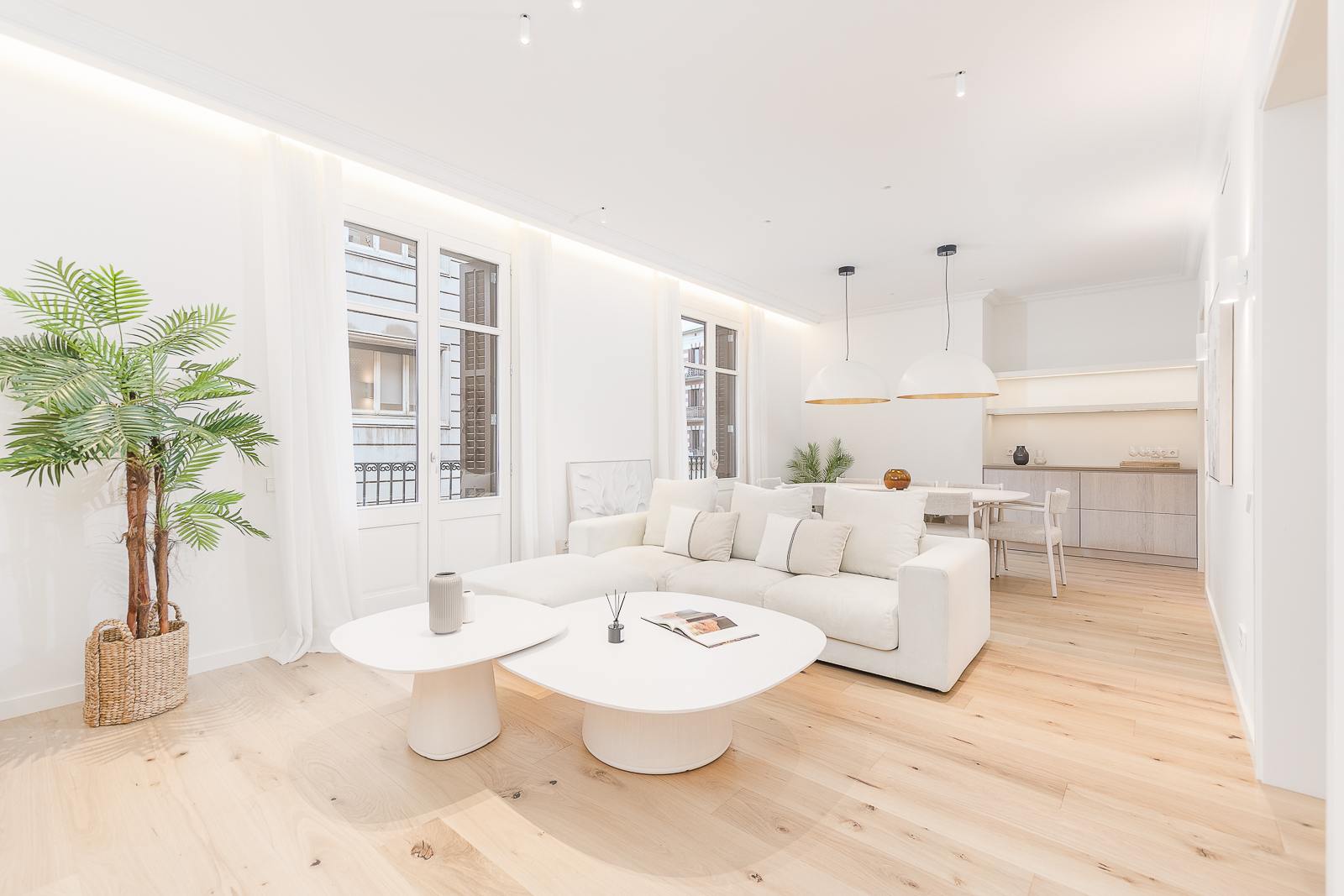 living - 162m² apartment for sale in Gótico, Barcelona - gallery - 5