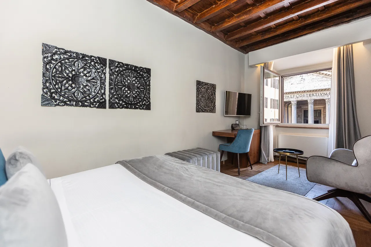living - Three-room apartment for sale via della Rosetta 11 Rome - gallery - 13