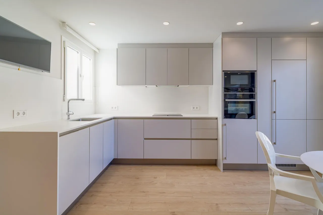 living - 146m² apartment with 15m² terrace for sale in Turó Park - gallery - 10
