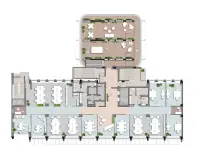 office - Sempione 68 - Office - Dils - Verdiepingsplan thumbnail - 3