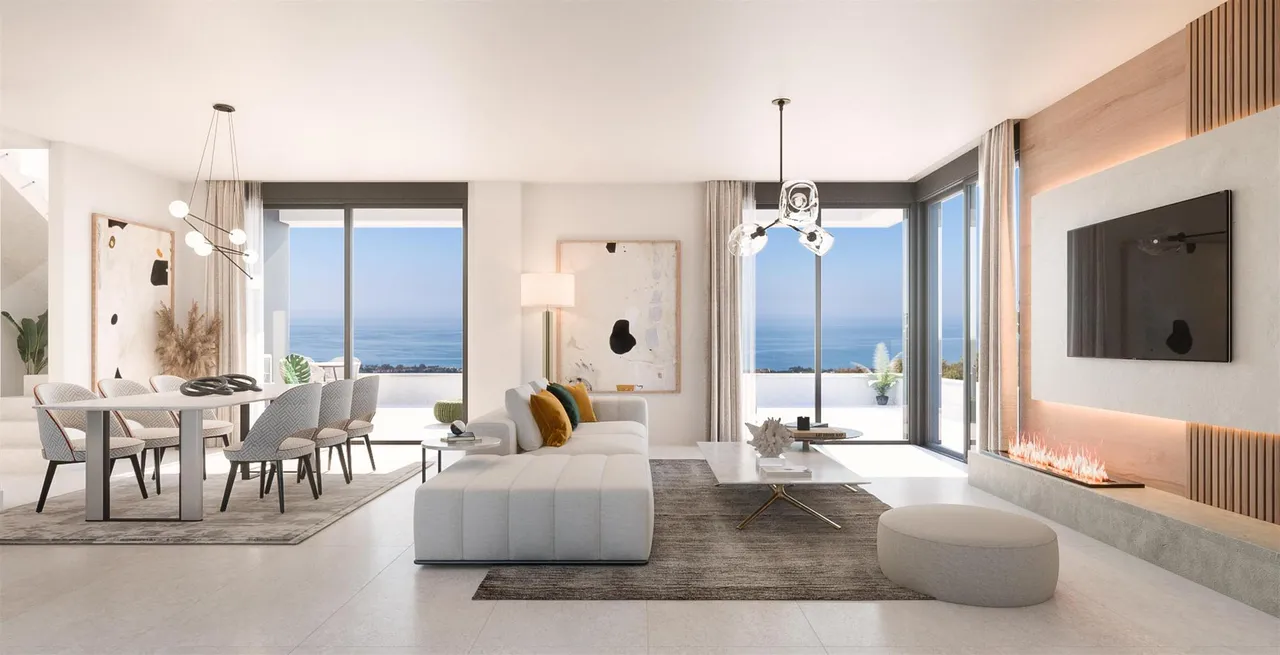 living - Medblue Apartments - gallery - 7