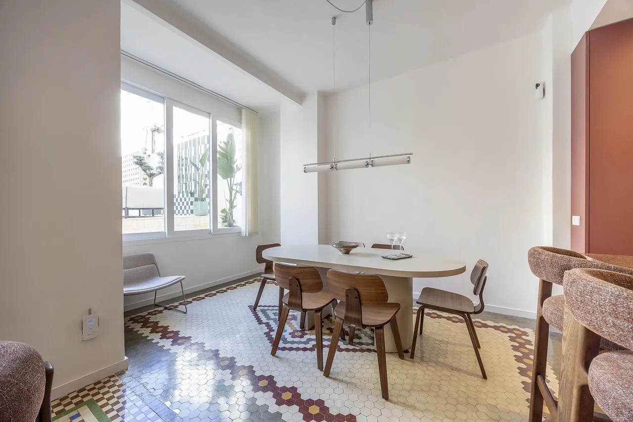 living - 230m² apartment with 75m² terrace for sale in Gran Vía - gallery - 9
