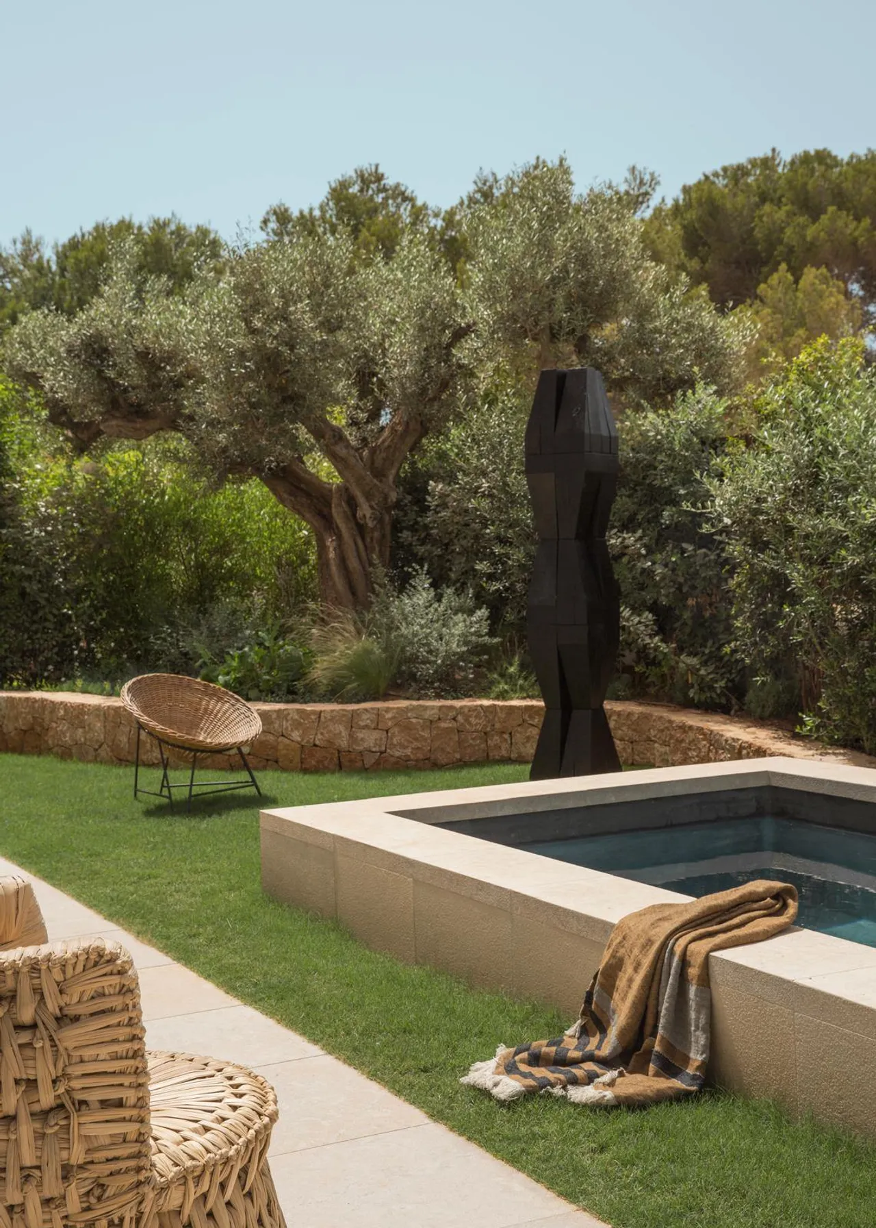 living - 160m² apartment with 120m² garden for rent in Ibiza Town - gallery - 3