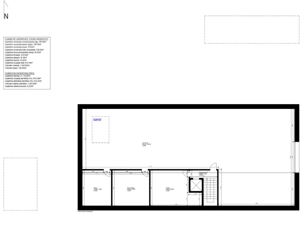 living - Casa / villa de 1,136m² con 278m² terraza en venta en Llucmajor - Plano del piso - 5