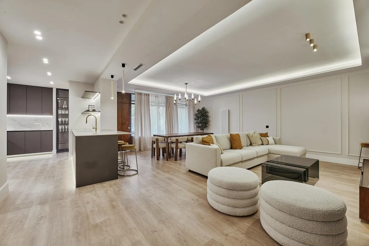 living - Piso de 161m² en venta en Castellana, Madrid - gallery - 5