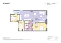 living - Piso de 96m² en venta en Eixample Derecho, Barcelona - Plano del piso thumbnail - 1