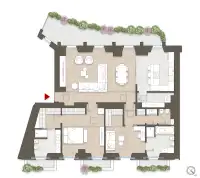 living - Revere 3 - Living - Dils - Floor Plan thumbnail - 1