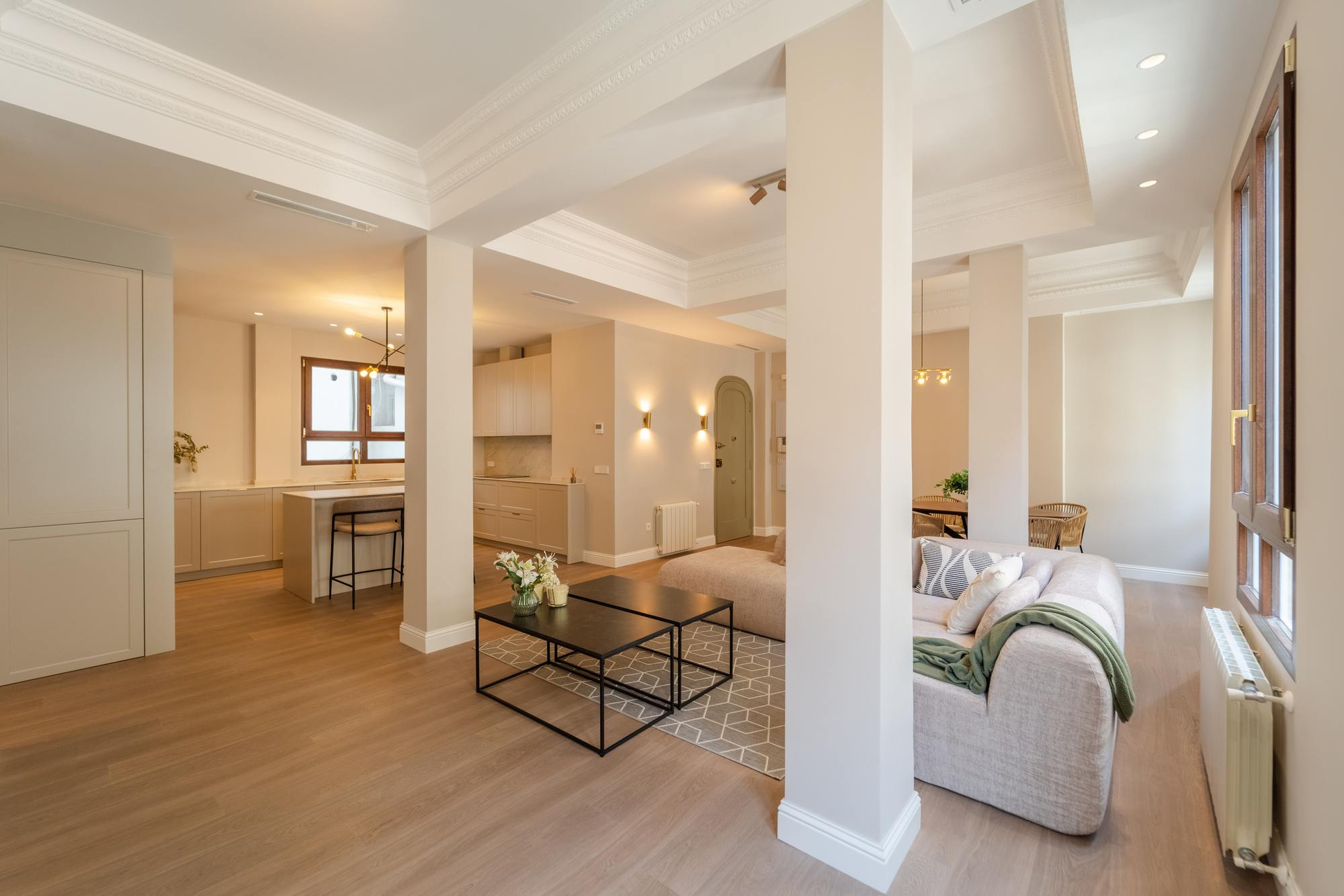 living - 153m² apartment for sale in Sant Francesc, Valencia - gallery - 6