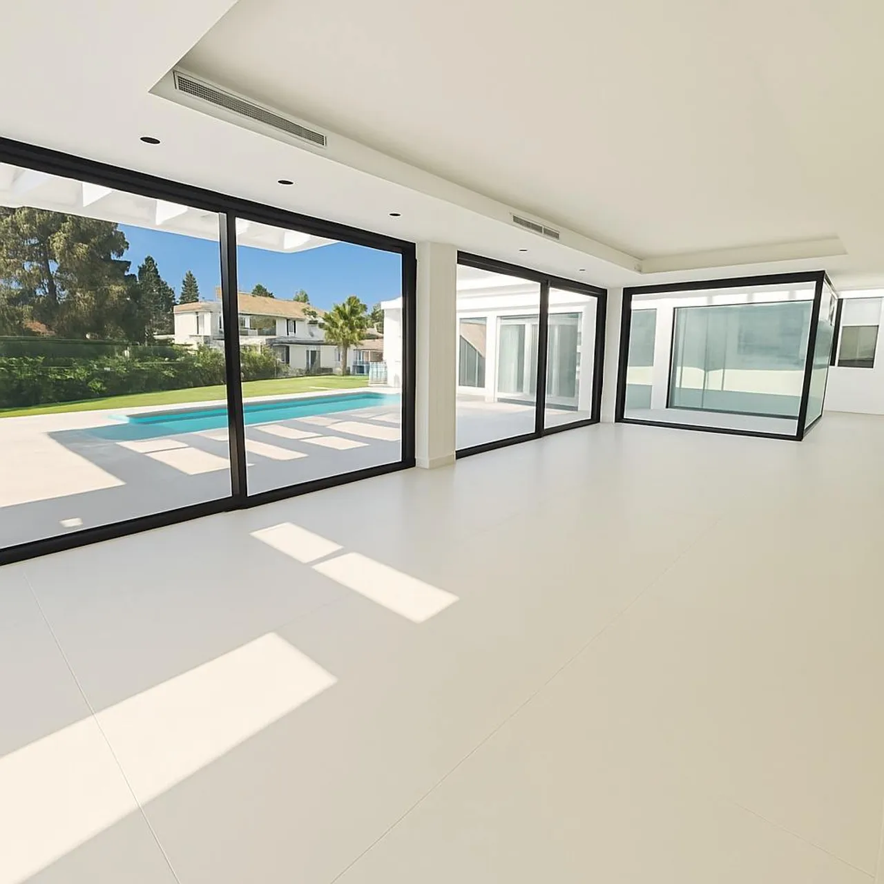 living - Villa de obra nueva con 3 dormitorios  en venta con piscina cerca del mar en Mijas Costa - gallery - 4