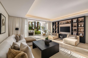 living - 186m² apartment with 48m² terrace for sale in East Marbella - featured