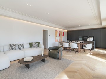 living - Piso de 273m² en venta en Eixample Derecho, Barcelona - featured