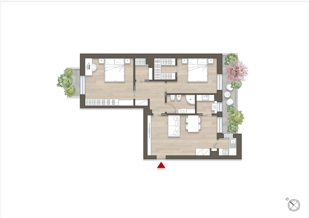 living - Silva 43 - Living - Dils - Planimetria - 1