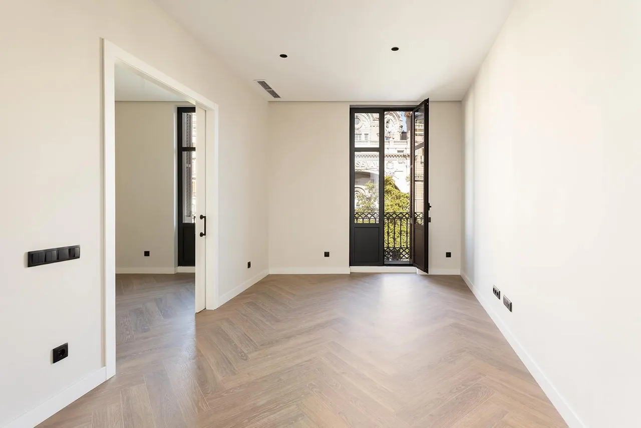 living - 77m² apartment for sale in Eixample Right, Barcelona - gallery - 3